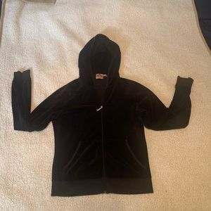 Juicy Couture Black Zip-up